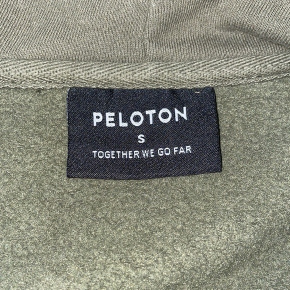 Peloton x Monica Ahanonu Full Zip Hoodie “Together We Go Far” SZ S EUC - Picture 4 of 6